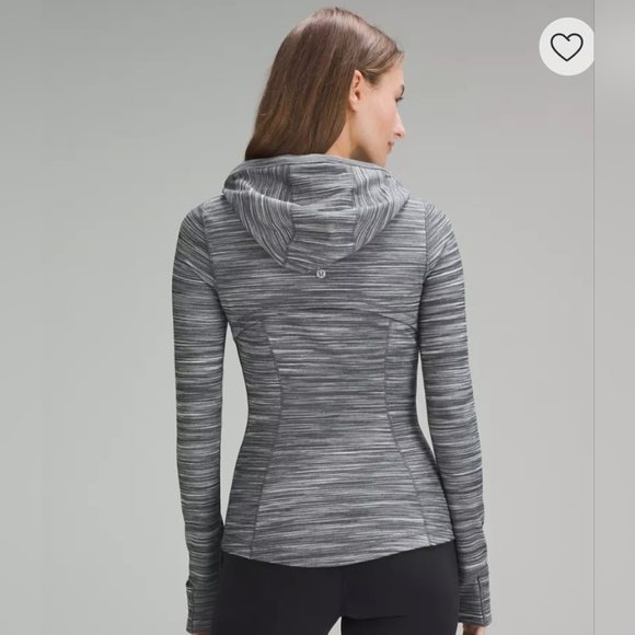 Lululemon Athletica Charcoal Striped Hoodie - Picture 2 of 13
